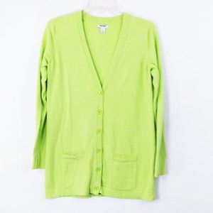 Old Navy Neon Green Long-Sleeved Sweater | SP